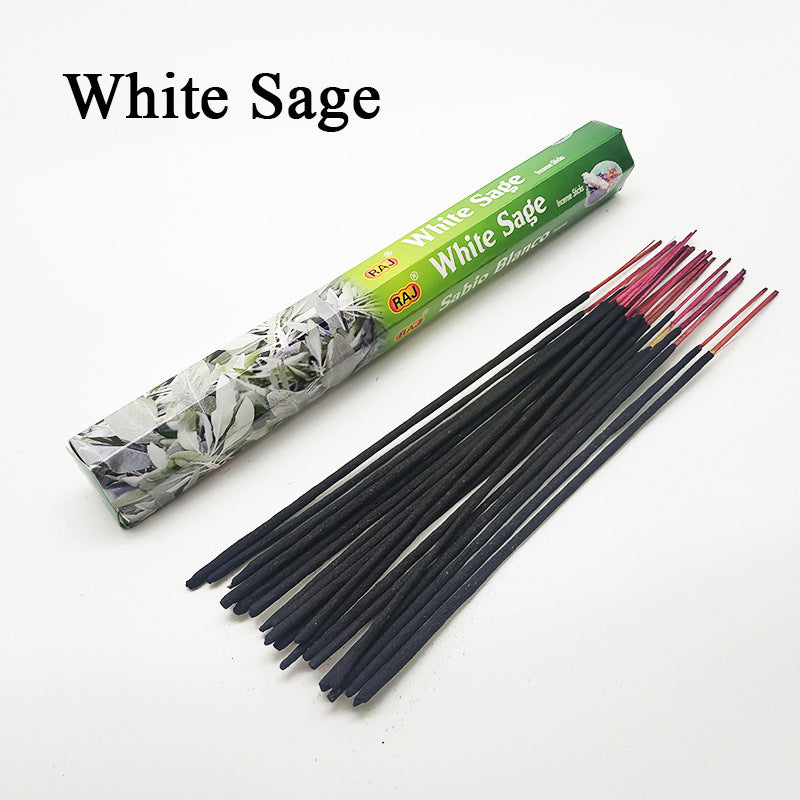 White Sage Flavors Tibetan Incense Sticks