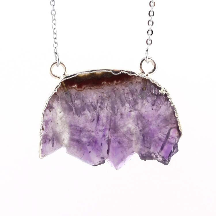 Natural Amethyst Citrine Stalactite Crystal Quartz