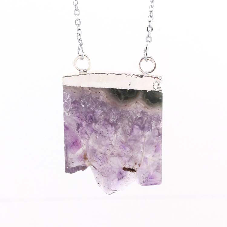 Natural Amethyst Citrine Stalactite Crystal Quartz