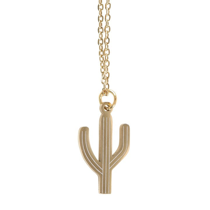 Cactus Necklace on Greeting Card