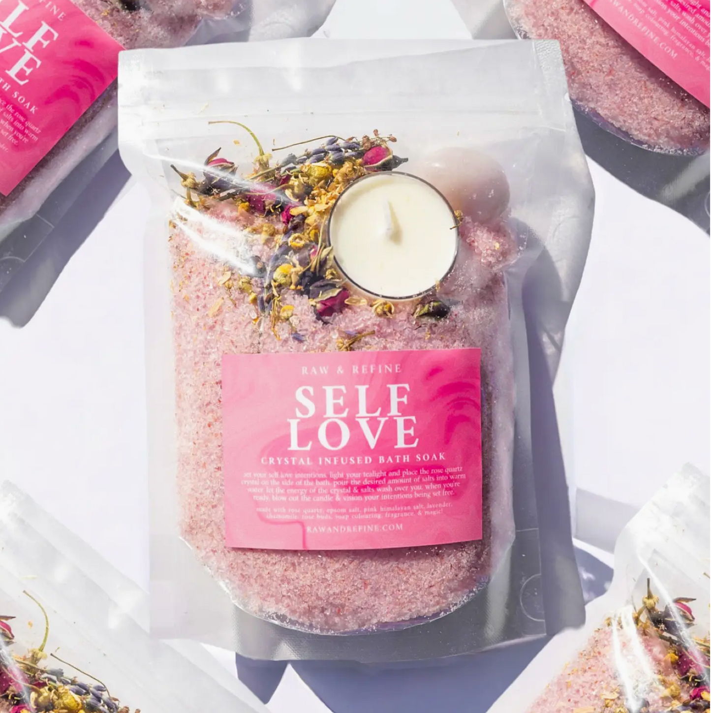 Self Love - Crystal Infused Bath Soak