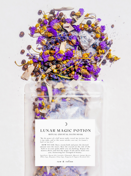 Lunar Magic Potion | Crystal Bath - Ritual Bath Salts