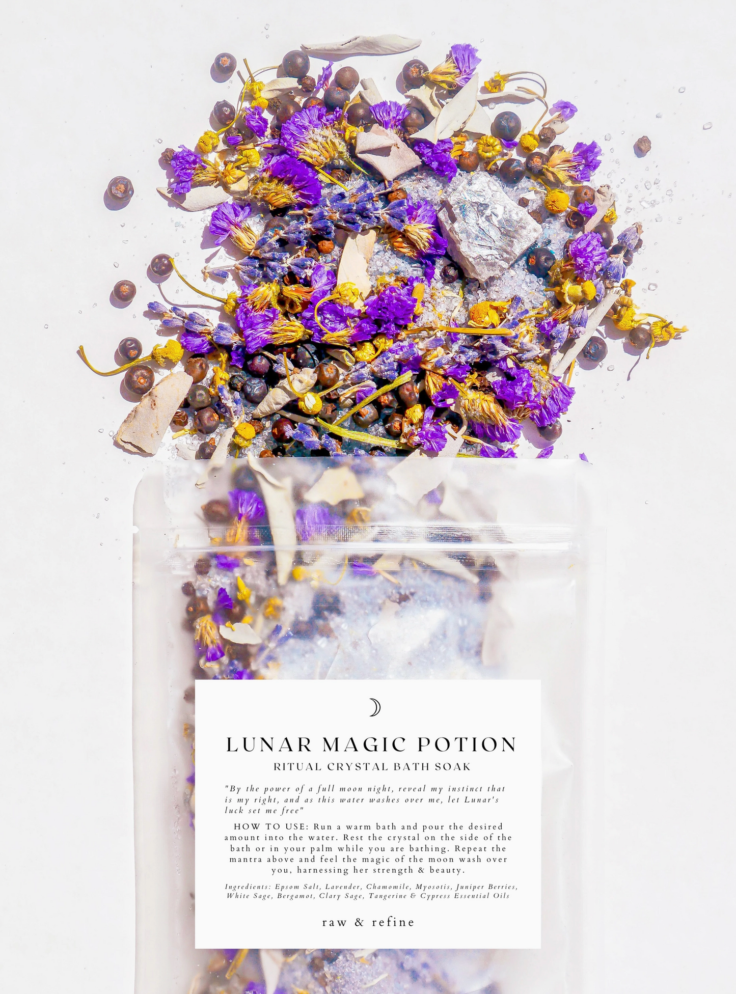 Lunar Magic Potion | Crystal Bath - Ritual Bath Salts