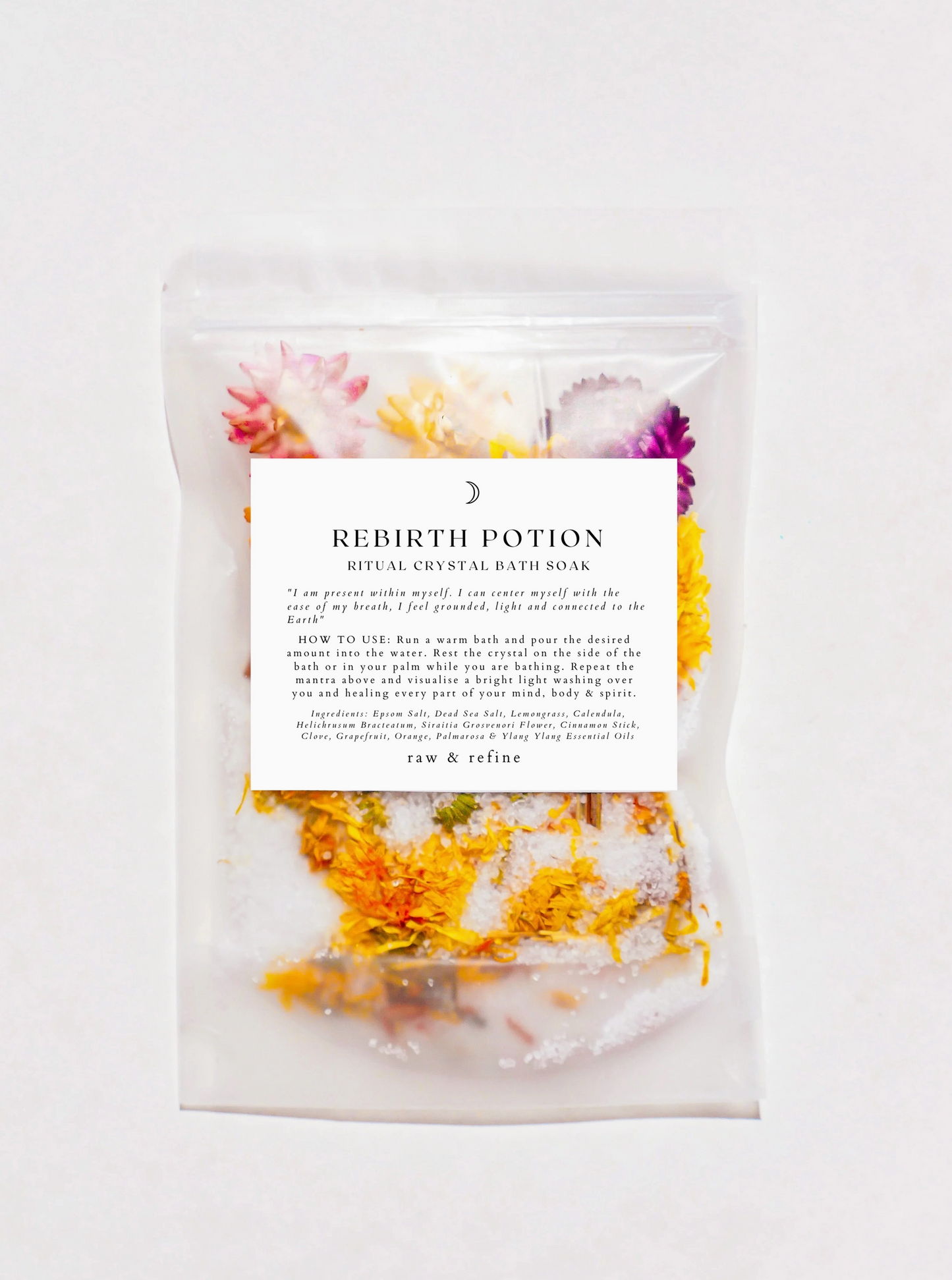 Rebirth Potion | Crystal Bath Soak - Ritual Bath Salts