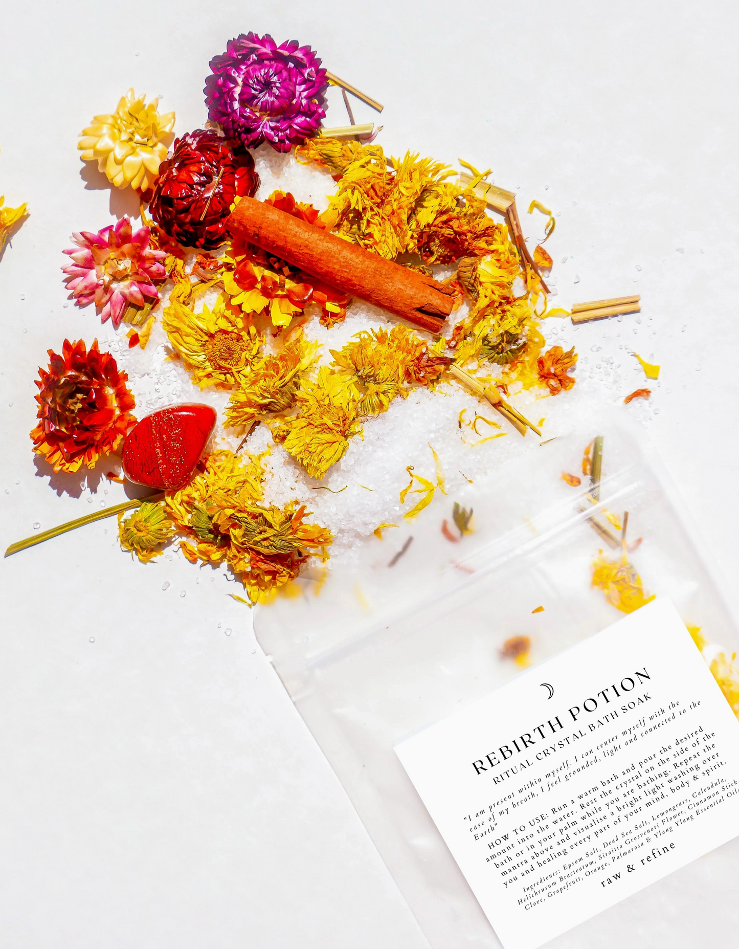 Rebirth Potion | Crystal Bath Soak - Ritual Bath Salts