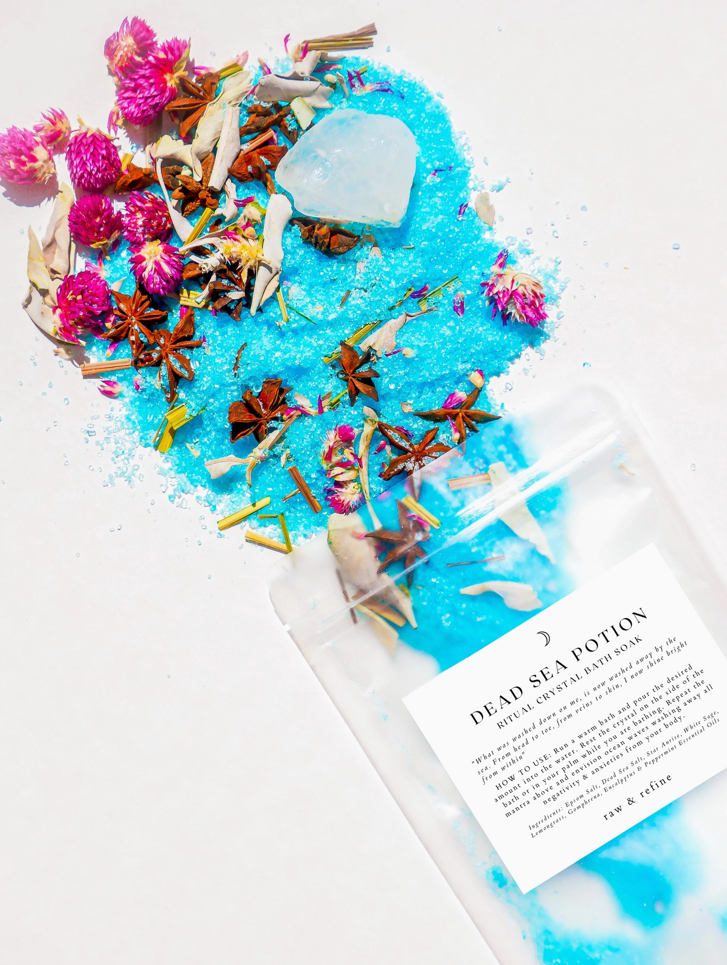 Dead Sea Potion | Crystal Bath Soak - Ritual Bath Salts