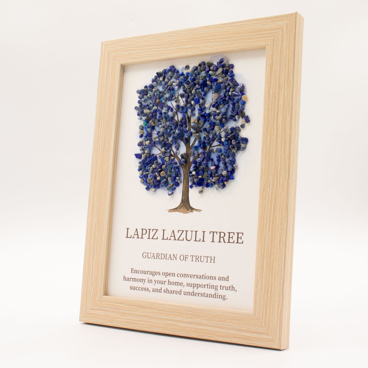 Gemstone Picture - Tree of Life - Lapiz (20x14.7x1cm)