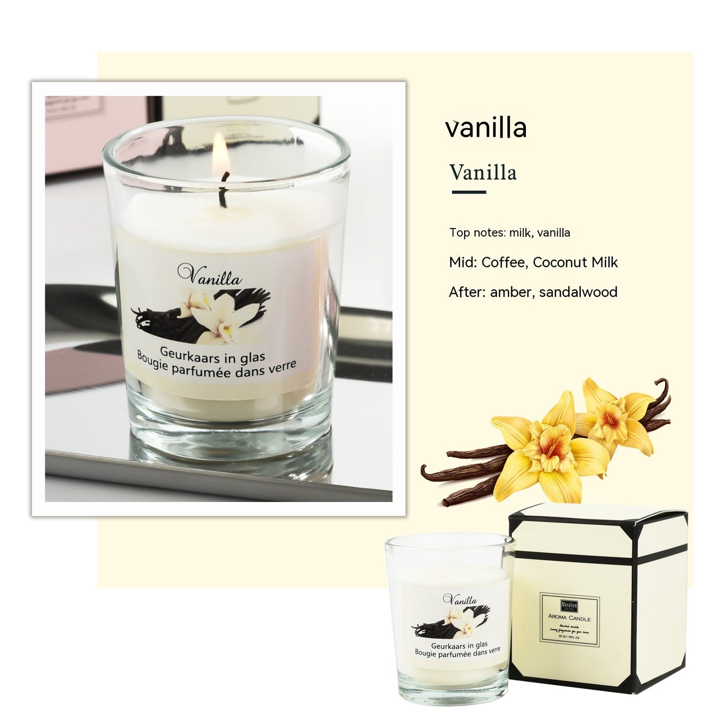 Plant Candles Aromatherapy Fragrance