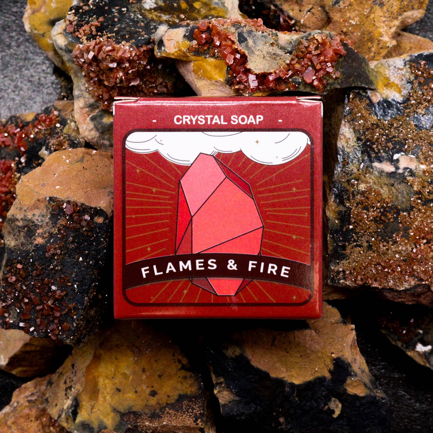 Crystal Elemental Soap - Fire Signs