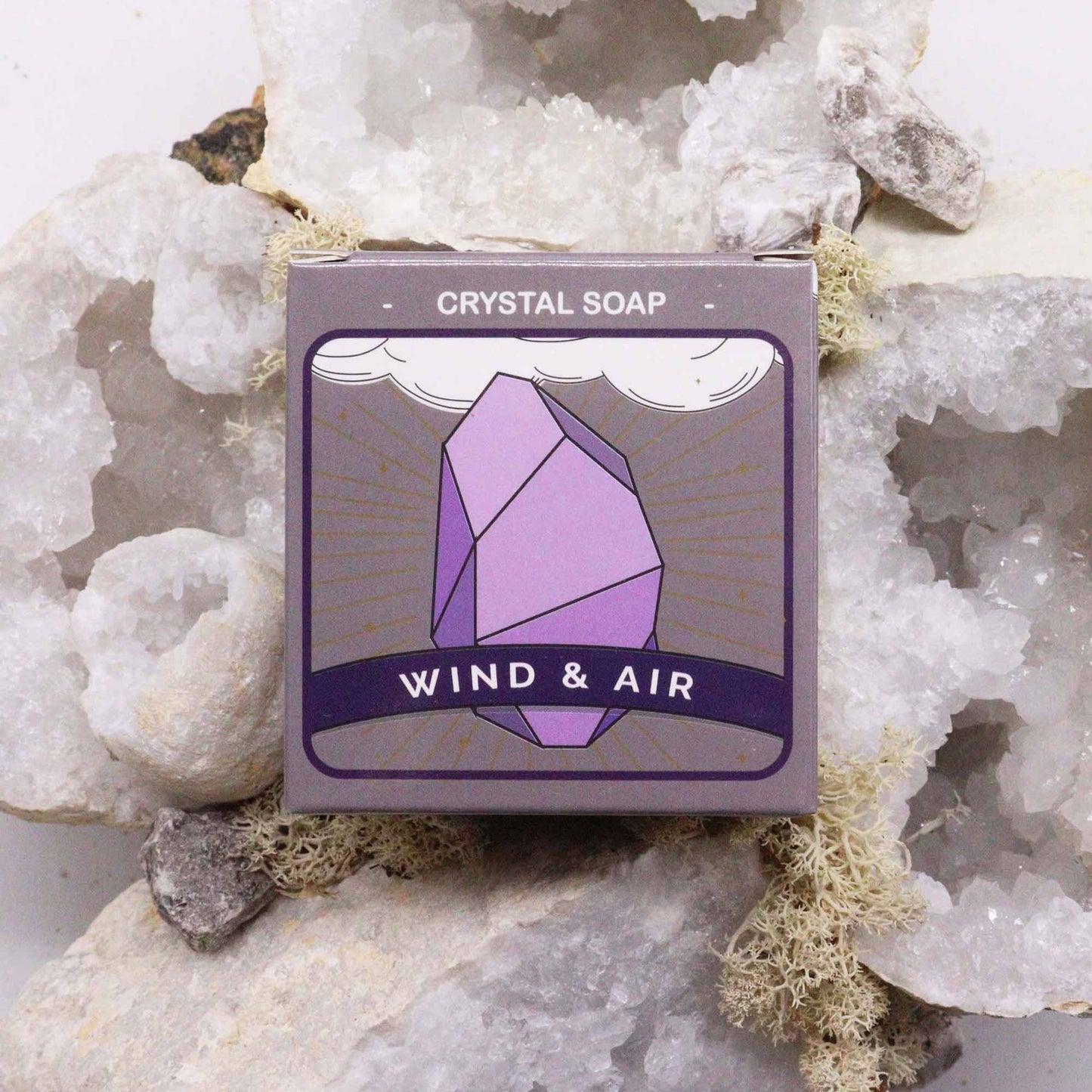 Crystal Elemental Soap - Air Signs