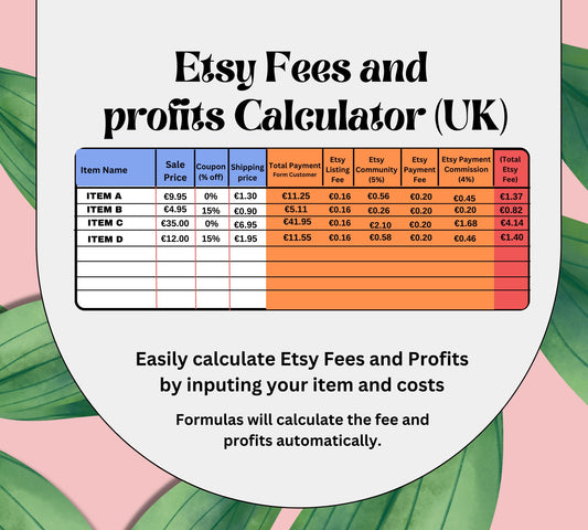 Streamline Your Etsy Business with Our Digital Calculators