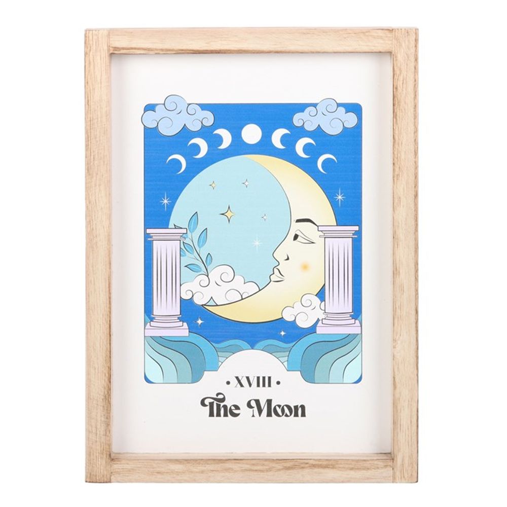 The Moon Celestial Framed Wall Print