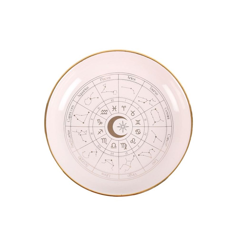 Off White Astrology Wheel Trinket Dish