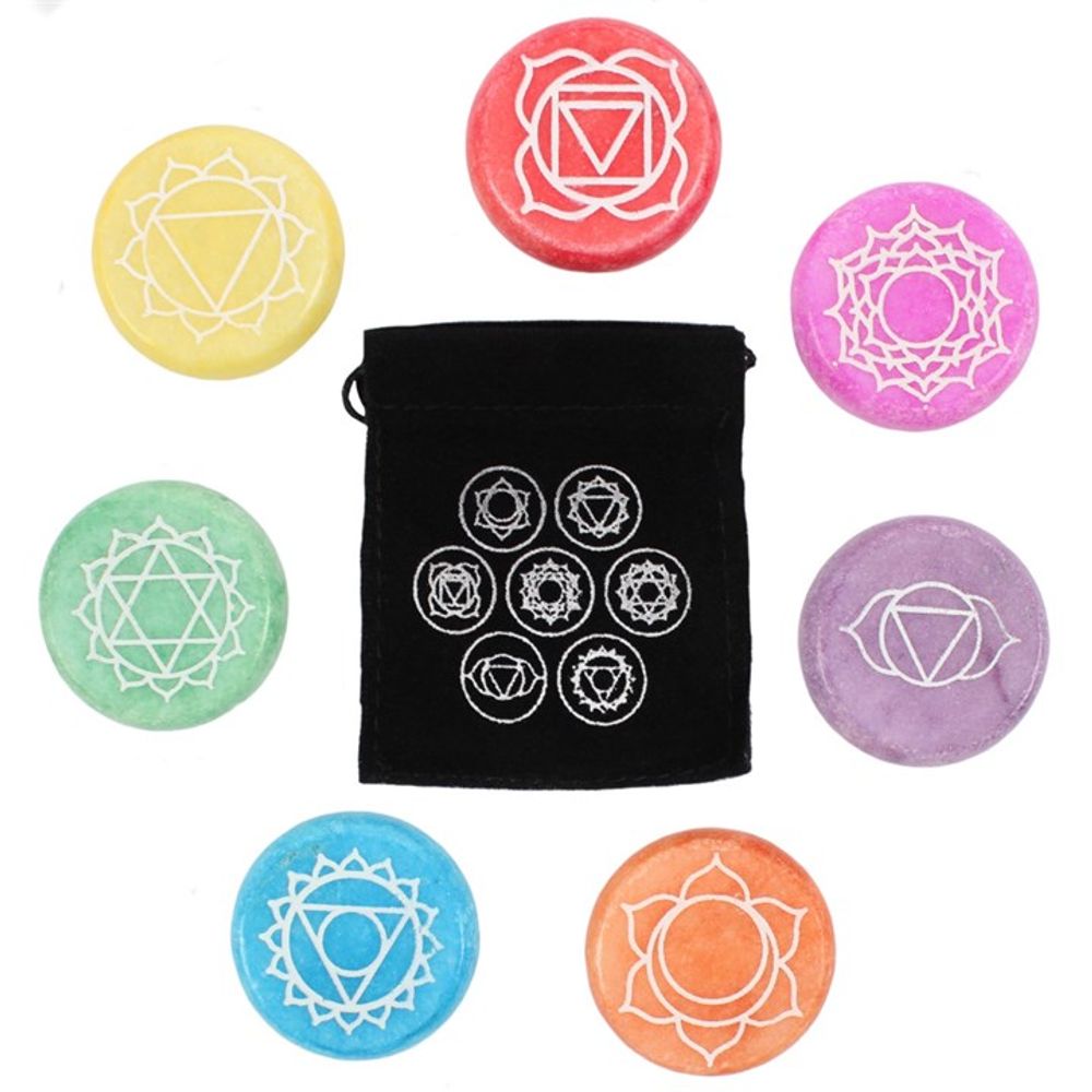 Set of 42 Chakra Meditation Stones